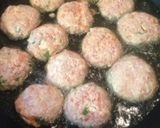 揚げ出し豆腐肉団子〜作り方4写真