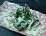 居酒屋ママ直伝☆きのこカルボ作り方7写真