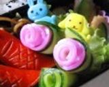 1分✿ピンクのお花かまぼこ✿作り方12写真