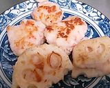 えび団子の蓮根挟み焼き作り方8写真