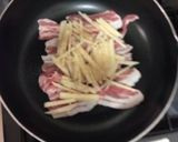 豚バラ、ジャガイモ、チーズの重ね焼き作り方1写真