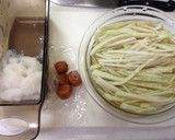 茄子そうめんの麺つゆ梅おろし作り方1写真