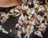 きのこクリームパスタ作り方1写真