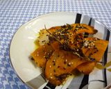 ほっくり焼きかぼちゃのセサミマリネ♪作り方7写真
