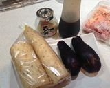 ◈旨み例の茄子挟み揚げ◈旨みの幸◈作り方1写真