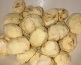優しい甘さ✩栗の甘露煮作り方1写真