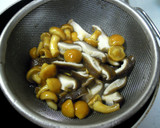 きのこと鶏ささみのおろし和え作り方2写真