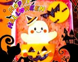 ハロウィン＊キャラ弁＊おばけちゃん弁当作り方6写真