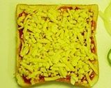 食べラーのせ☆ピザトースト作り方2写真