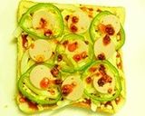 食べラーのせ☆ピザトースト作り方3写真