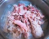 骨は全部取って‥ぶり大根(ぶりのあら煮)作り方5写真