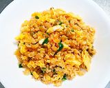 オムライスにも～ 炊き込みチキンライス作り方8写真
