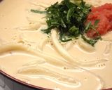 スープも美味しい!明太クリームうどん作り方5写真