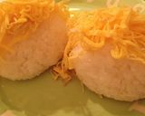 キャラ弁＊錦糸卵で女の子おにぎり作り方3写真