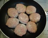 お野菜たっぷり　煮込みレンコンバーグ作り方4写真