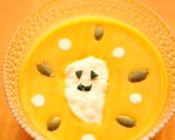 ハロウィンおばけのかぼちゃスープ作り方26写真