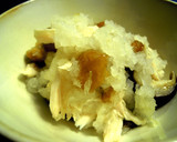 きのこと鶏ささみのおろし和え作り方6写真