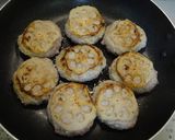 お野菜たっぷり　煮込みレンコンバーグ作り方5写真