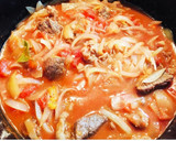 水を使わずトマトとタマネギのカレー作り方4写真