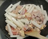 鶏肉と大根の中華炒め煮作り方4写真