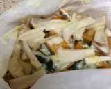 チーズonカボチャの包み蒸し作り方5写真