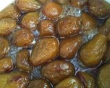 下ゆで2分でふっくら！いちじくの甘露煮♫作り方7写真