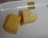 お弁当のたまご焼き(＋♡の切り方)作り方6写真