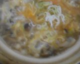 土鍋で残ったご飯の雑炊作り方11写真