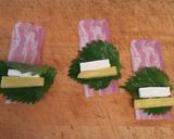 さつまいもとチーズと大葉のベーコン巻き作り方3写真