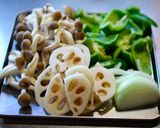 豚肉とピーマンのケチャップ醤油炒め作り方1写真