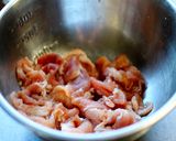 豚肉とピーマンのケチャップ醤油炒め作り方2写真