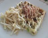 おから入りヘルシー♡お好み焼きなワッフル作り方7写真