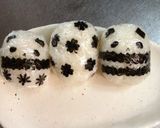 キャラ弁☆パンダのハロウィン弁当作り方2写真