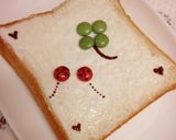 お絵かきパン【てんとうむしのお散歩】作り方4写真