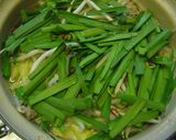 アイデア料理♥焼そばで塩ちゃんこ鍋作り方5写真