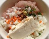 ふわっふわ鶏団子&白菜の春雨スープ☆*゚作り方2写真