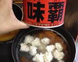 ふわっふわ鶏団子&白菜の春雨スープ☆*゚作り方3写真
