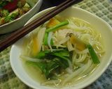アイデア料理♥焼そばで塩ちゃんこ鍋作り方7写真