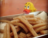 "めんつゆ"で簡単♪蒟蒻とちくわの炒め煮作り方4写真