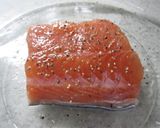 秋鮭とクリームチーズのパテ❀ >゜))彡作り方1写真