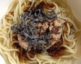 ツナ塩昆布の冷製パスタ☆玉ねぎソースで作り方3写真