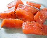 ☆秋鮭の照り焼きつくね (゜))<<作り方1写真