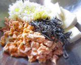 ☆秋鮭の照り焼きつくね (゜))<<作り方3写真