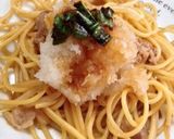 豚バラのおろしポン酢パスタ作り方6写真