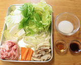白菜と豚肉のとろみ炒め作り方2写真