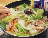 白菜と豚肉のとろみ炒め作り方5写真