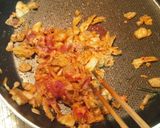 キムチ入り焼きそば♪作り方2写真