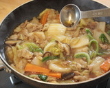 白菜と豚肉のとろみ炒め作り方7写真