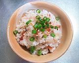 梅干し炊き込みご飯～ ちょっとバター風味作り方4写真