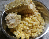 鮭ととうもろこしの炊き込みご飯作り方1写真